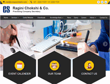 Tablet Screenshot of csraginichokshi.com